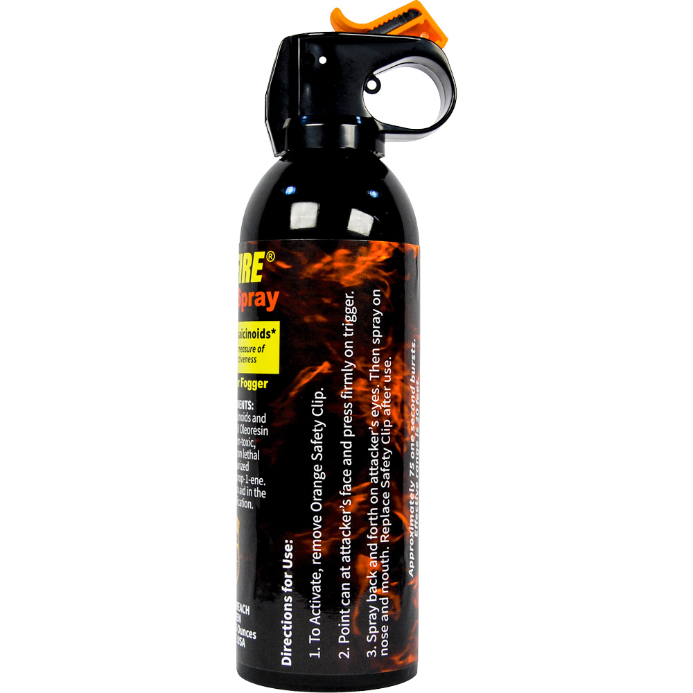WildFire 1.4% MC 1lb pepper spray fire master fogger view 2